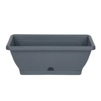 Balkonláda+alj  40cm IL-PE antracit