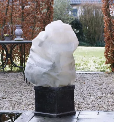 Téli takarófólia zsinórral, bézs 50x100x80cm 3db