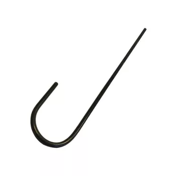 Leszúró tüske "J" alakú 20cm fém 100db/cs