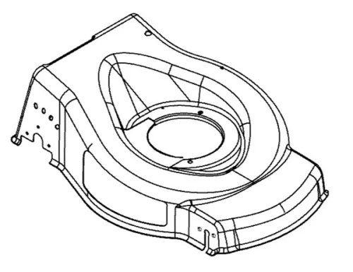 OM G 53 SD fűnyíróház (üres)