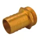 Tömlőcsatlakozó réz 3/4"-3/4"KM