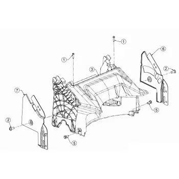 MTD CC LM1 DP53 védőburkolat
