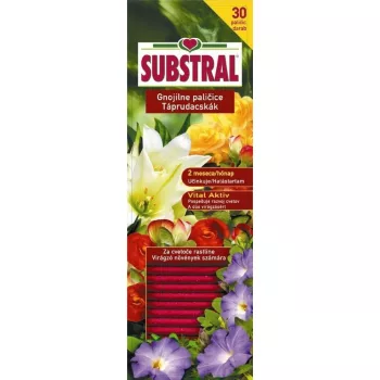 Substral táprúd virágzónövényhez 30db