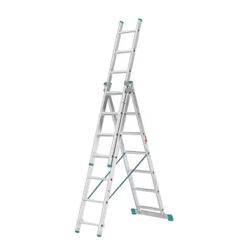 Létra 3x7 fokos kitolható