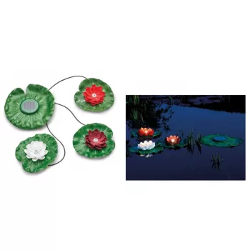 Pontec PondoSolar Lily Led Set 3 világítás készlet