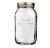 Befőttes üveg 1500ml Quattro+tető Vetro