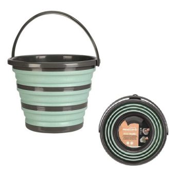 Vödör 10L összecsukható zöld
