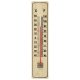 Hőmérő 220x50x13mm fa
