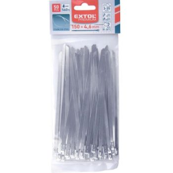 Gyorskötöző 150/4,6  50db/csomag rm. acél