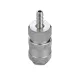 Gyorscsatlakozó-hüvely, tömlővéggel 1/4", 6mm
