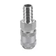 Gyorscsatlakozó-hüvely, tömlővéggel 1/2", 12mm