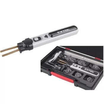 Akkus műanyag hegesztő- és kapcsozógép