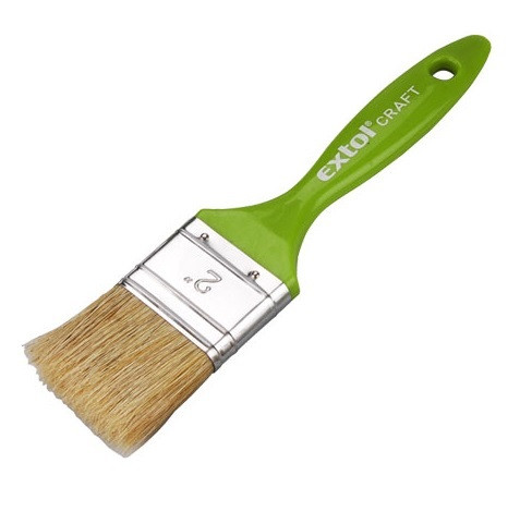 Ecset lapos műanyag nyéllel 51mm