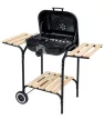 Grill faszenes nyitott sütő kerekes