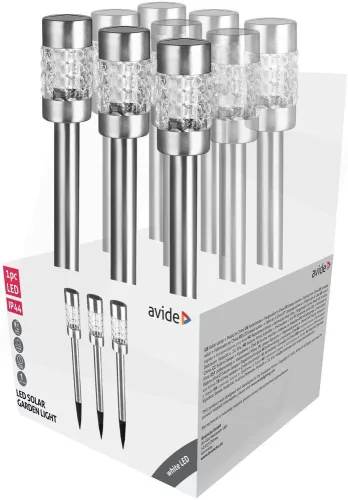 Dekorlámpa napelemes Mozaik Üveg 57cm Avide