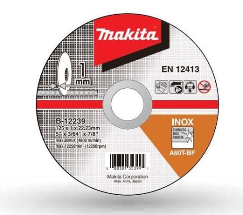 Makita B-12217 vágókorong INOX 115x1 mm