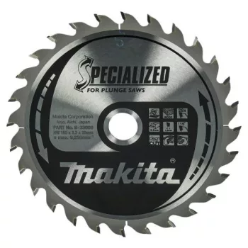 Makita T2 körfűrészlap merülő 165x20mm Z28