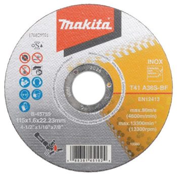 Makita vágókorong INOX 115 x 1,6 mm