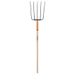 Truper vasvilla 5 fogú 32 cm széles kovácsolt