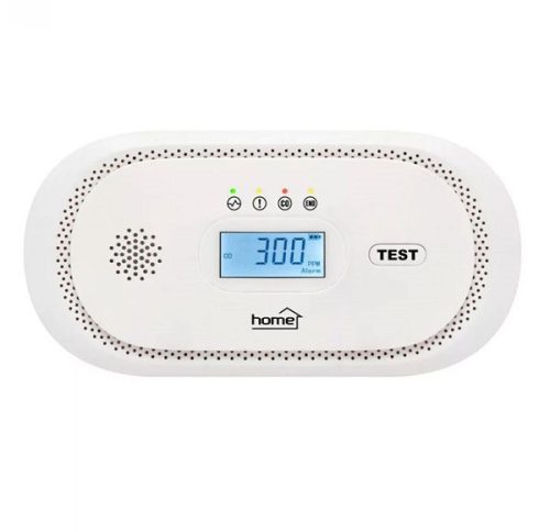 Szénmonoxid érzékelő LCD kijelzővel Home
