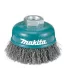 Makita hullámos és fonott drótkefe csésze 75mm M14