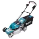 MAKITA-DLM463PT2 akkus fűnyíró 2x5,0Ah+RD