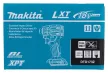 Makita-DTD173Z BL 180Nm 1/4" ütve-csavarbehajtó