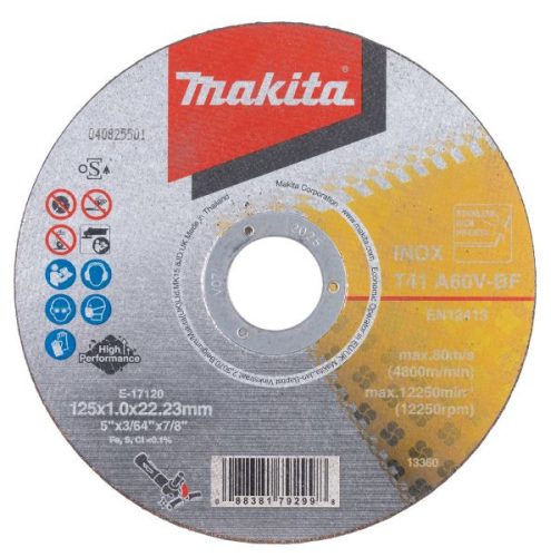 Makita 125mmx1mm vágókorong INOX