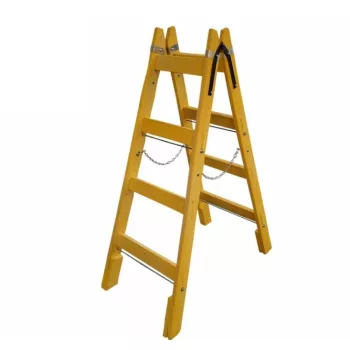 Létra fa 4 fokos háztartási