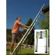 FIELDMANN FZZ 4004 teleszkópos létra (9fok)