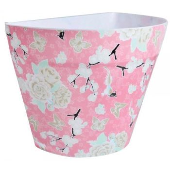 Virágtartó műanyag fali virágos