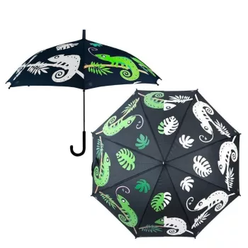 Esernyő esőre színváltós kamélen mintás gyermek