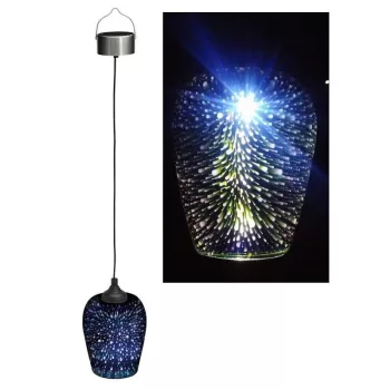 Dekorlámpa csillagos égbolt csepp alakú  led