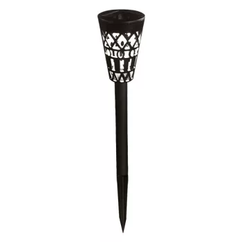 Dekorlámpa napelemes leszúrható mintás fejjel 38cm