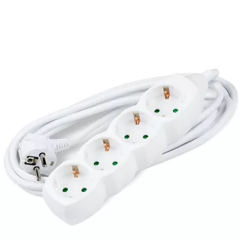 Hosszabbító 4-es 1,5m 1,5mm rézkábel