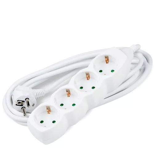 Hosszabbító 4-es 1,5m 1,5mm rézkábel