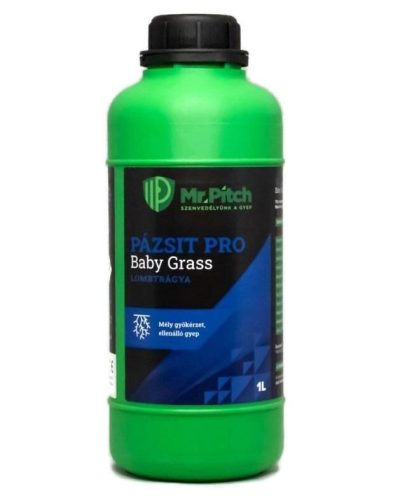 Pázsit Pro Baby Grass lombtrágya Mr Pitch 1L