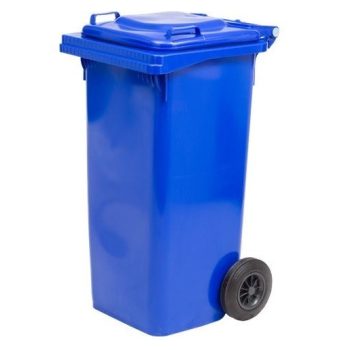 Kuka műanyag 120L kerekes kék