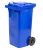 Kuka műanyag 120L kerekes kék