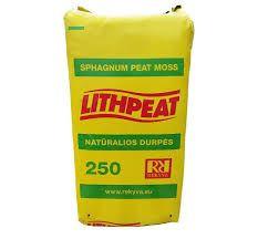 Tőzeg Natur Litván+10% farost Ph 3,5-4 250L