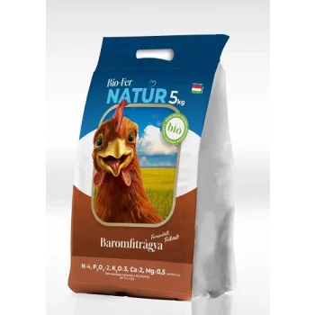 Baromfitrágya granulált Bio-Fer Natur 5kg
