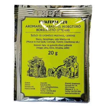 Borélesztő és aromafelszabadító 20g Uvaferm228