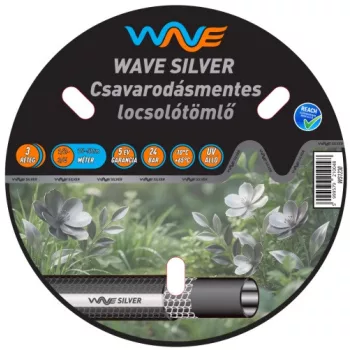 Tömlő  1/2" 25m WAVE Silver 3 rétegű csav.mentes