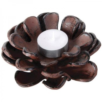 Mécsestartó toboz forma