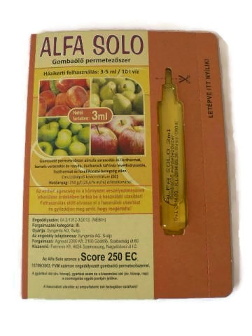 Alfa Solo 1x3ml ampullás gombaölő permetszer