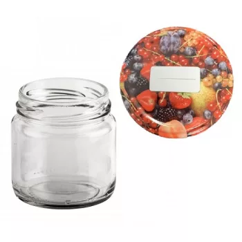 Befőttes üveg  212ml +tető