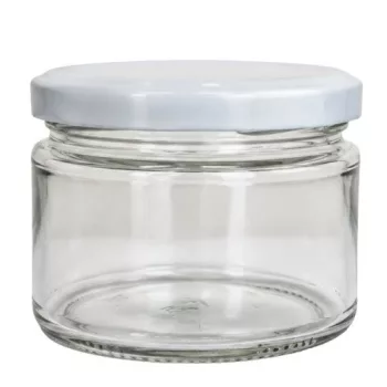 Befőttes üveg  250ml caviar+tető