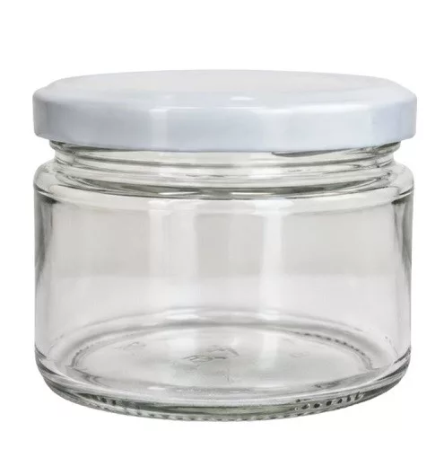 Befőttes üveg  250ml caviar+tető