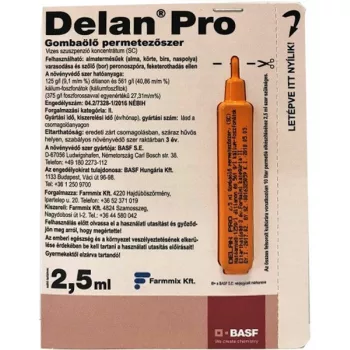 Delan Pro 2,5ml amp. gombaölő szer II.kat