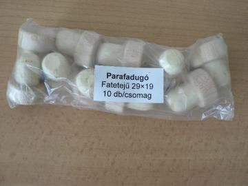 Parafadugó fatetejű 29x19,5mm 10db/csomag